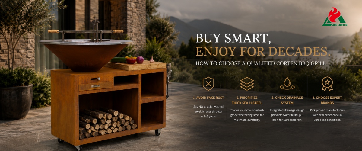 How to Buy a Qualified Corten BBQ Grill